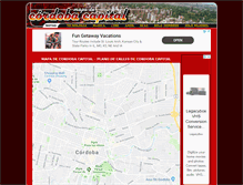Tablet Screenshot of mapadecordobacapital.dprofesional.com.ar