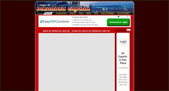 Desktop Screenshot of mapademendoza.dprofesional.com.ar